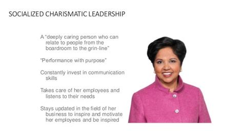 leadership style INDRA NOOYI