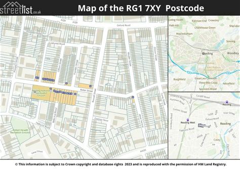 Complete Postcode Guide to RG1 7XY in Reading: House Prices, Council Tax, Broadband & More