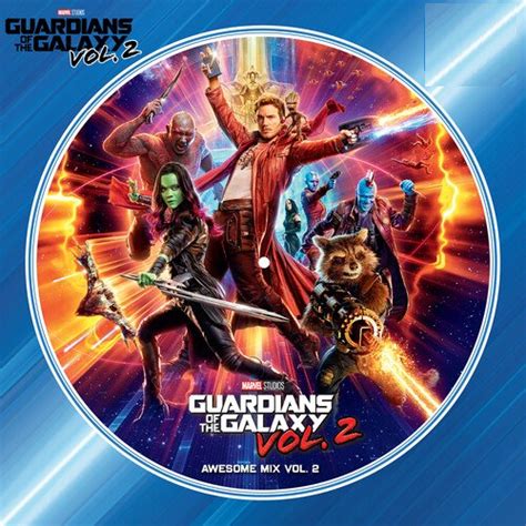 Guardians of the Galaxy, Vol. 2 - Soundtrack (Walmart Exclusive) - Picture Disc Vinyl LP (Walt ...