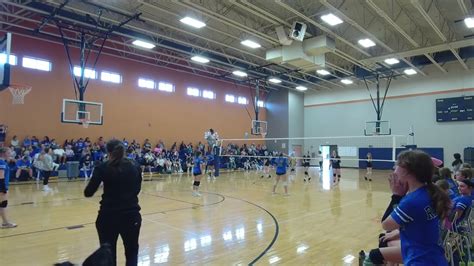 Rockvale Middle school volleyball JV Tournament vs Christiana set 1 9 ...