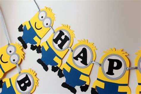 Minions Birthday Banner