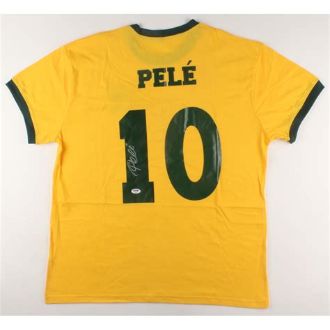 Pele Signed Jersey (PSA COA) | Pristine Auction