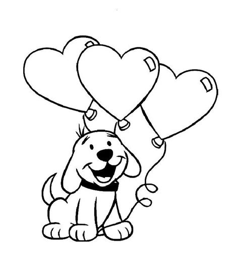 Cartoon Puppy Coloring Pages - Cartoon Coloring Pages