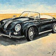 Porsche 356 Speedster Painting by Luke Karcz - Pixels