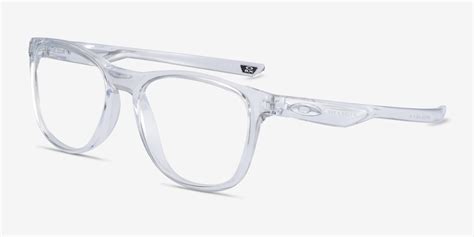 Oakley Trillbe X - Rectangle Clear Frame Glasses For Men | EyeBuyDirect