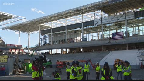 St. Louis City SC offers peek inside downtown stadium | ksdk.com