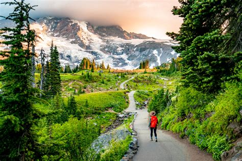 Hiking the JAW-DROPPING Skyline Loop Trail at Mt. Rainier National Park