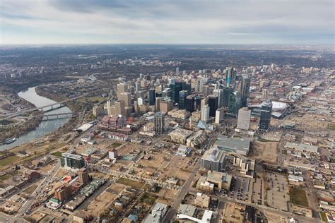 Aerial Photo | Edmonton Skyline