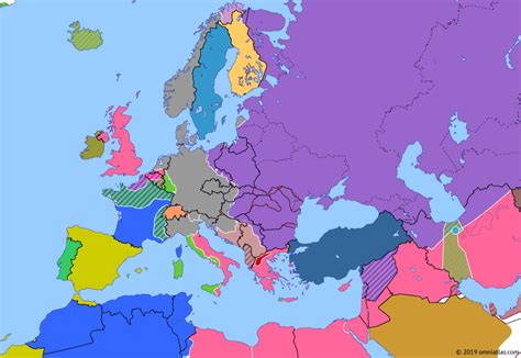 Invasion of Germany | Historical Atlas of Europe (24 March 1945) | Omniatlas