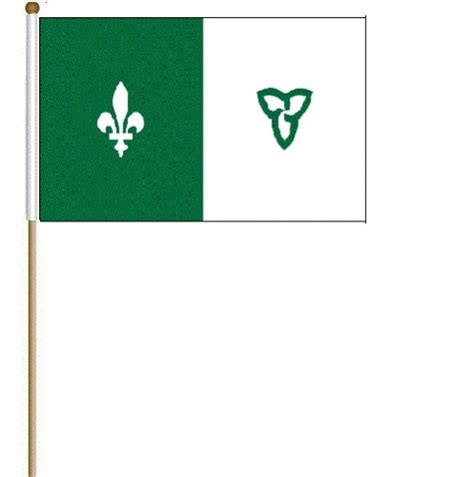 12"x18" Flag>Franco Ontario - Reppa Flags and Souvenirs