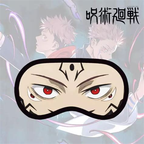 Sukuna Eyes Jujutsu Kaisen Custom Anime Eye Sleep Mask - 99shirt