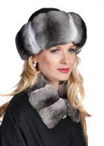 Chinchilla Hat-Natural Crosscut Chinchilla Hat – Madison Avenue Mall Furs