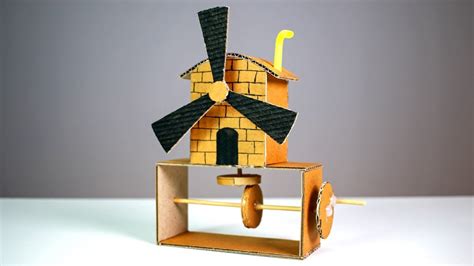 How to Make a Automata Toy From Cardboard | Sculpture kids, Paper ...