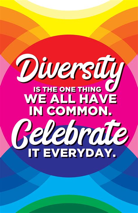 Celebrate Diversity • Art Poster on Behance