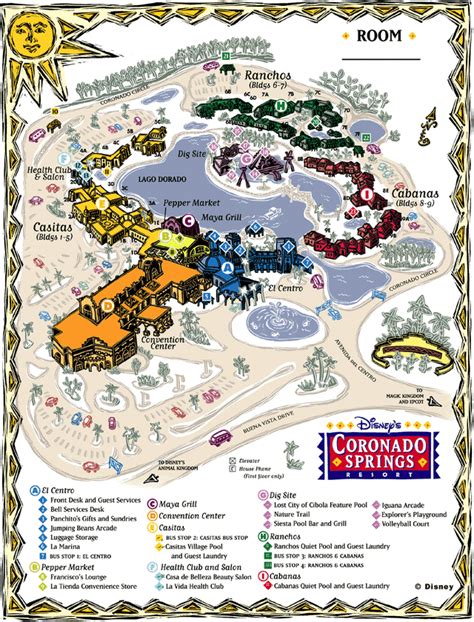 Disney World Maps for Each Resort