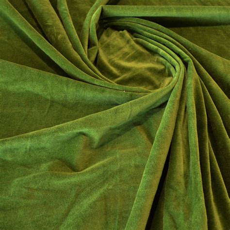 Moss Green Velvet Fabric Velvet solid fabric Velvet Throw | Etsy