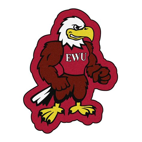 Eastern Washington University Mascot Mat - "EWU Eagle" Secondary Logo ...