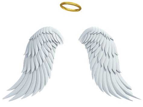 Angel Wings With Halo Background 3712 | The Best Porn Website