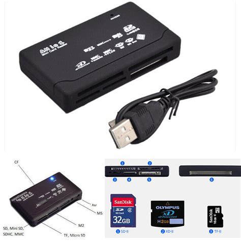 USB All In One External Card Reader High Quality Multi Memory Cards ...