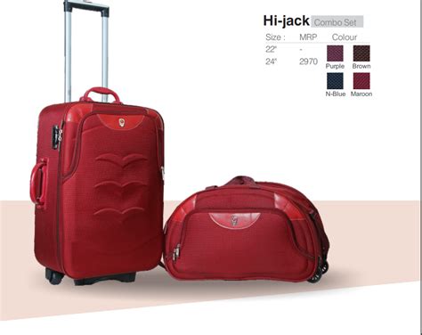 Red Polyester Trolley Suitcase, Number Of Wheel: 4 at Rs 2000/piece in Jaipur