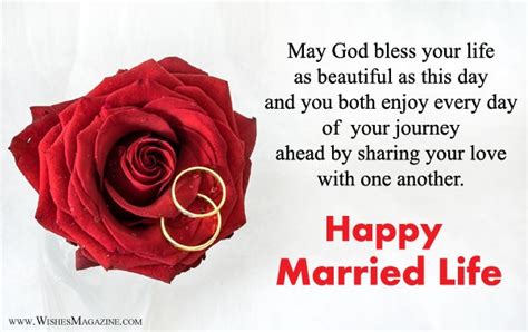 Happy Married Life Wishes | Happy Married Life Messages