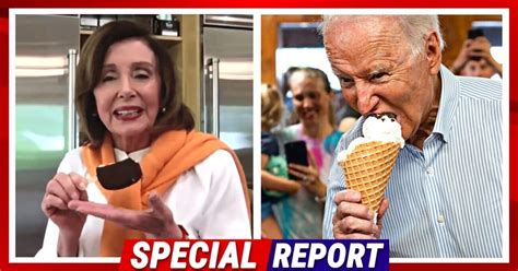 Pelosi And Biden Accused Of 'Ice Cream-Gate' - Both The Speaker And The ...