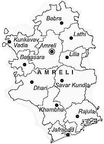 Amreli District | Amreli District Map