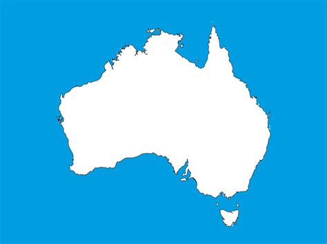 Map Of Australia Vector Art & Graphics | freevector.com