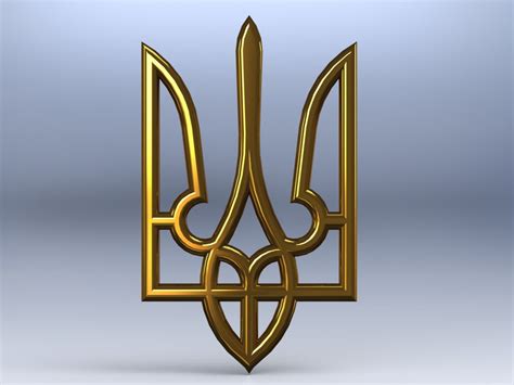 coat arms ukraine 3ds