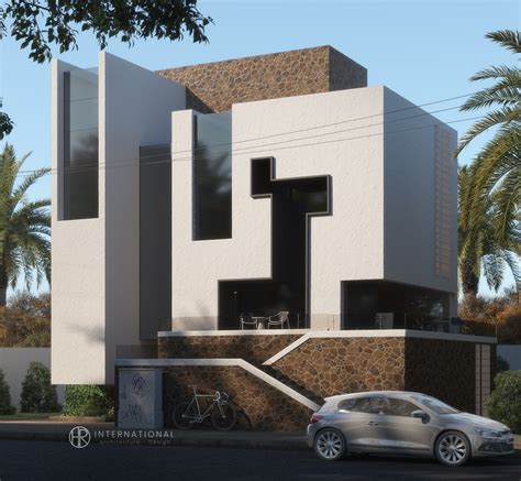 Golden Ratio Villa Exterior Design | HRarchZ Architecture Studio