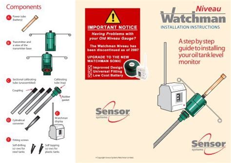 Oil Watchman Instructions :: Commercial Fuel Solutions Ltd