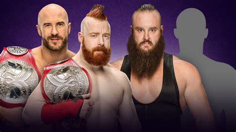 Sheamus & Cesaro vs. Braun Strowman and a partner of his choosing | WWE