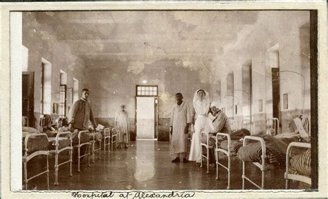 Patients at the War Hospital, Alexandria, Egypt - WW1 - a photo on ...