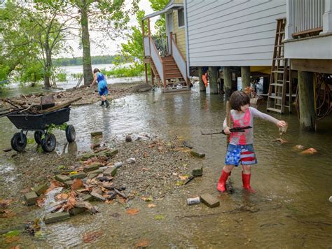 Louisiana faces triple threat of storm surge, river, rain