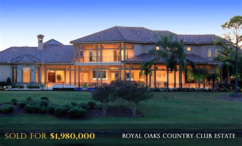 Royal Oaks Country Club Estate Houston, TX | Luxury Real Estate ...