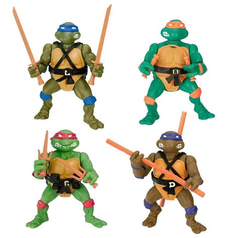 Teenage Mutant Ninja Turtles Classic 1988 Action Figure 4 Pack | GameStop