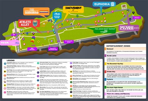 Festival Map - San Diego Pride