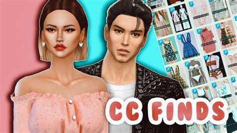 FEMALE/MALE CC FOLDER💏The Sims 4: CC FINDS MODS PACK (Hair,Clothes ...