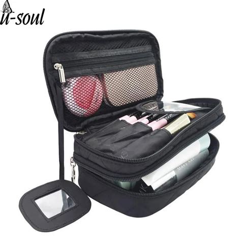 Nylon Organizer Cosmetic Bag Female Beauty Bags Travel Portable Makeup ...