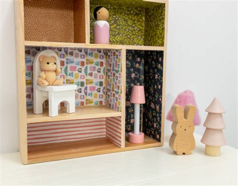 DIY Dollhouse Wallpaper — Clever Poppy