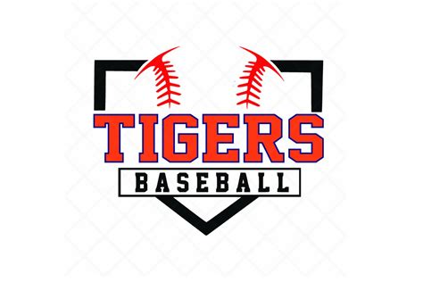 Tigers Baseball Svg Dxf Eps Baseball Laces Download File - Etsy