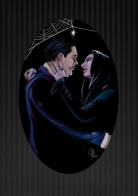 ArtStation - Morticia and Gomez Addams