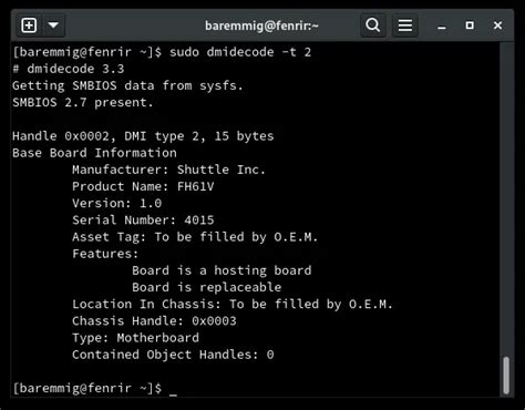 How to Find Motherboard Model and Serial Number in Linux - Putorius