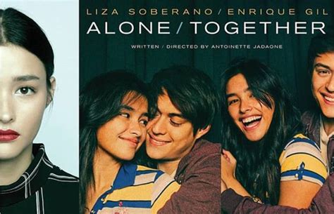 #AloneTogether, Liza Soberano & Enrique Gil's first trailer movie go viral on Twitter - Where In ...