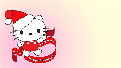 Hello Kitty Christmas Backgrounds - Wallpaper Cave