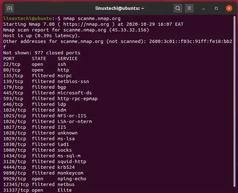 20 Awesome Nmap Command Examples in Linux