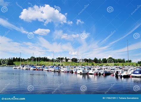 Lappeenranta Harbor. Finland Stock Image - Image of boats, lappeenranta ...