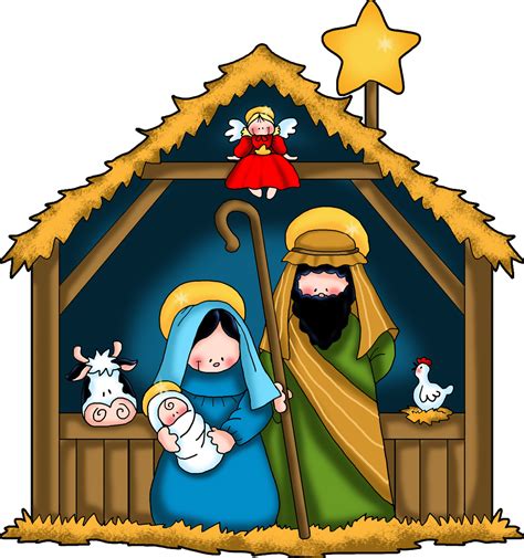 Free Printable Nativity Clip Art - Printable Word Searches