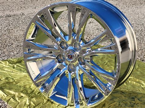 19" SET NEW CADILLAC XTS OEM CHROME WHEELS 4818 | eBay