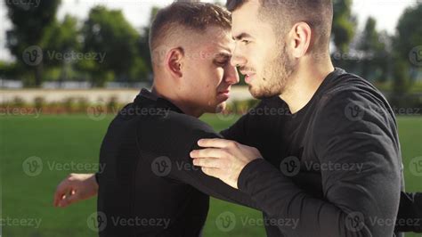 Two fighters practice mma skills in training 11523465 Stock Photo at ...